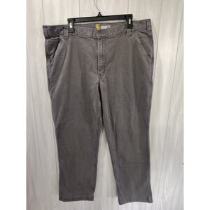 Men's Carhartt 102291 039 Relaxed Fit Pants Size 42x30 Work Chore Yellowstone